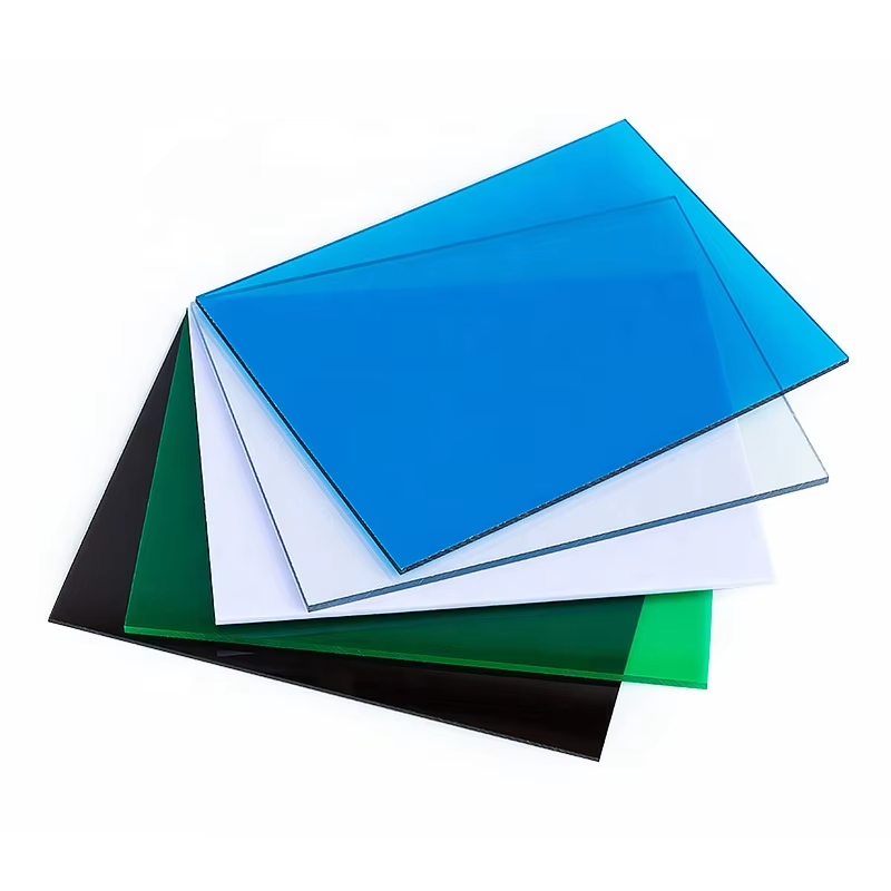 Plastic Poly carbonate Sheet For Greenhouse Swimming Pool Roof solid endurance plate
