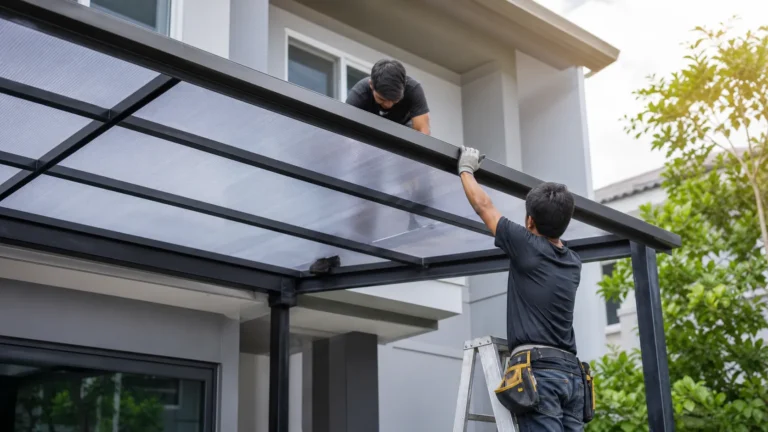 How to Install a Polycarbonate Sheet Roof Step by Step